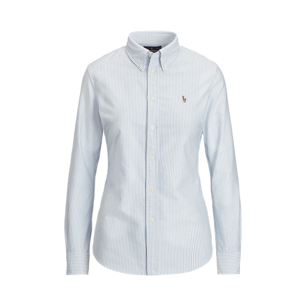 Chemise Oxford cintrée en coton
