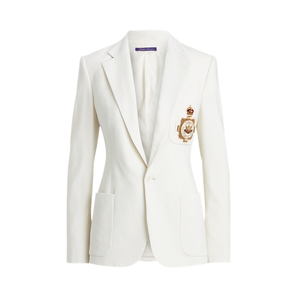 Ralph Lauren Collection Katherine wollen crêpe jas 2