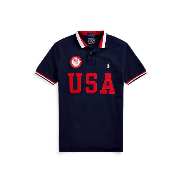 ECOFAST Pure The Team USA Polo Shirt for Men | Ralph Lauren® GP