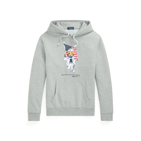 Team USA Polo Bear Hoodie for Men | Ralph LaurenÂ® UK