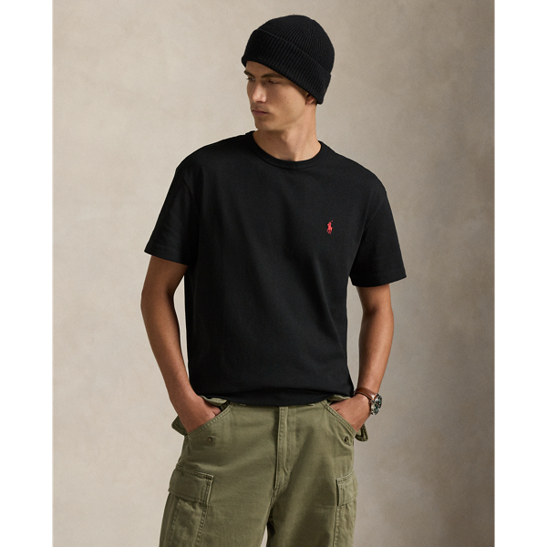 This T-shirt's heavyweight jersey is inspired by a Polo fabric from the 1990s and updated with 100% cotton.