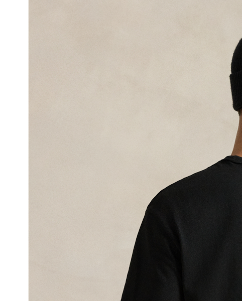 This T-shirt's heavyweight jersey is inspired by a Polo fabric from the 1990s and updated with 100% cotton.