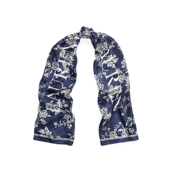 Anais Floral Silk Scarf for Women | Ralph Lauren® UK