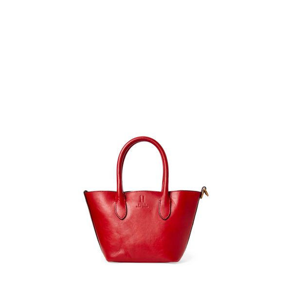 ralph lauren burgundy purse