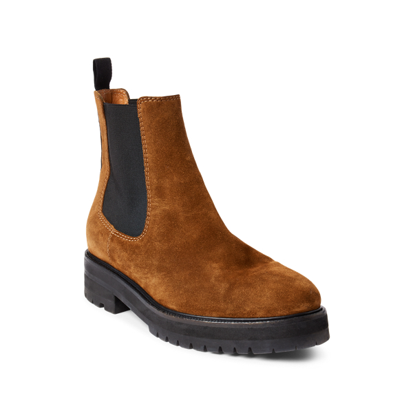 brown ralph lauren boots