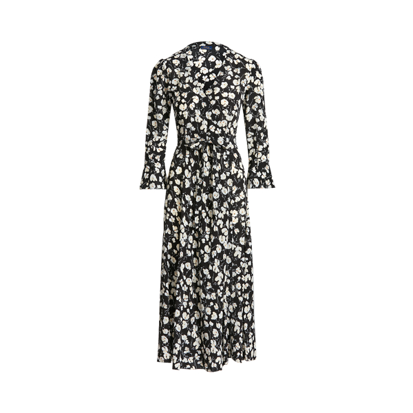 ralph lauren dress black and white