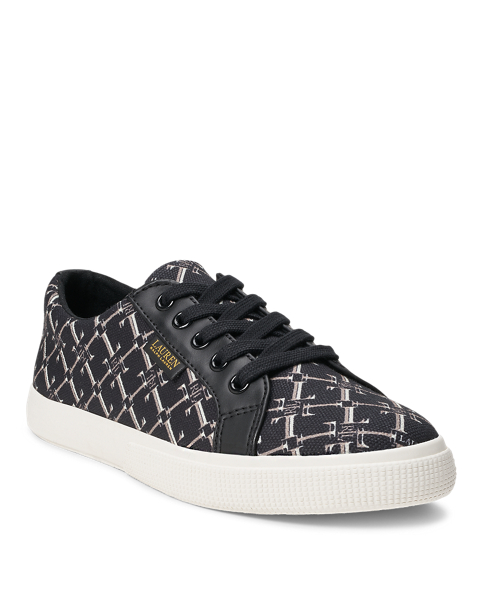 ladies ralph lauren canvas trainers