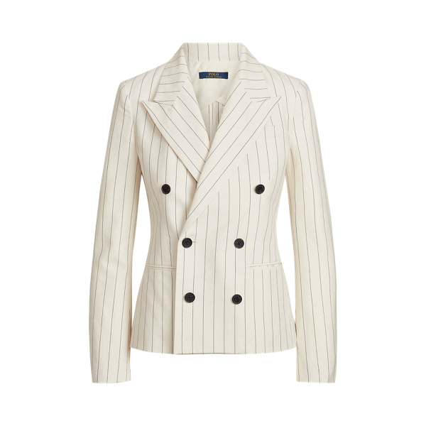 ralph lauren women's white blazer
