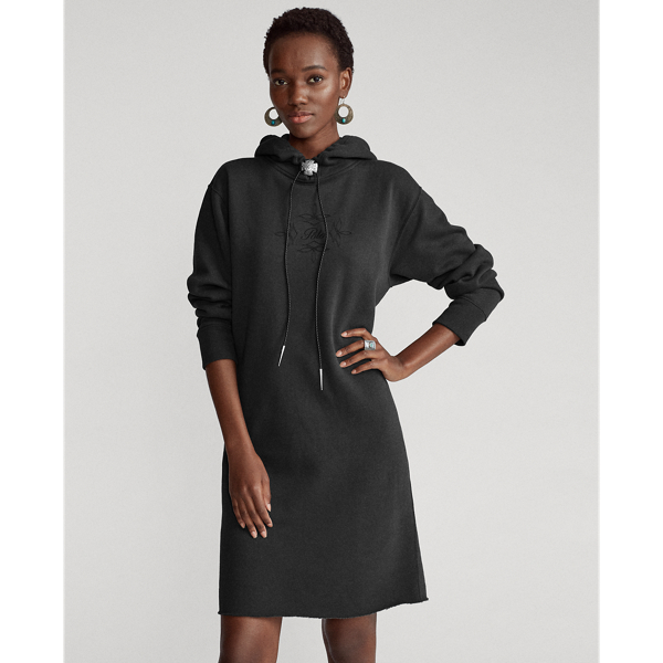 Bolo Fleece Hoodie Dress