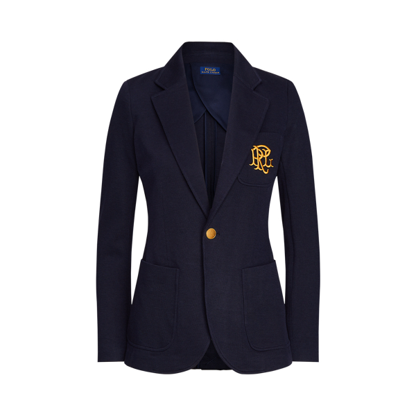 Blazer en jacquard maille double pour Women | Ralph Lauren® FR