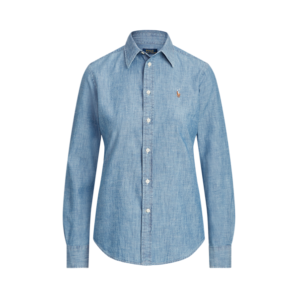 Chemise en chambray de coton