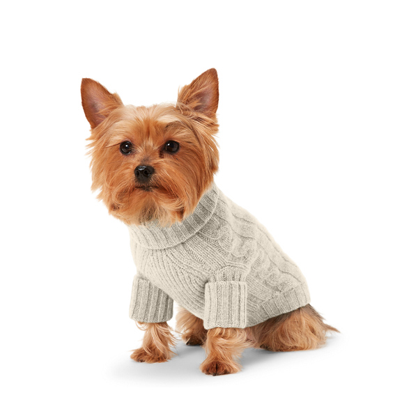 Cable Cashmere Dog Sweater | Ralph Lauren