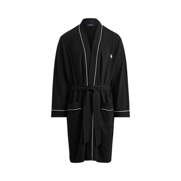 black polo robe