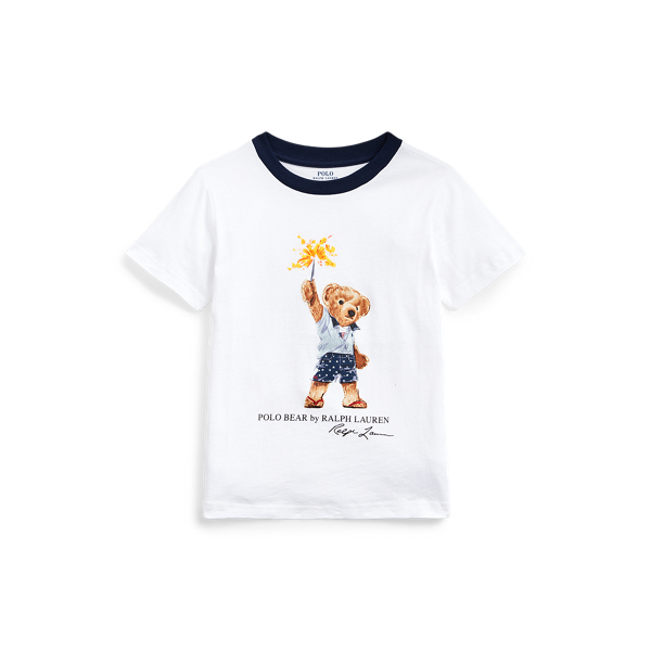 Sparkler Bear Cotton Tee