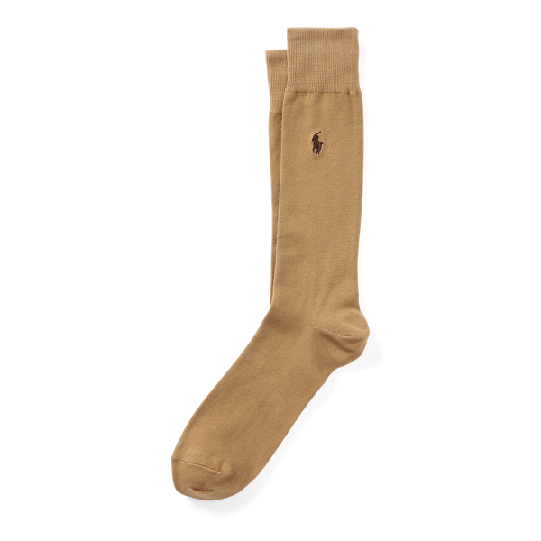 Polo Ralph Lauren Stretch-cotton Trouser Socks In Navy
