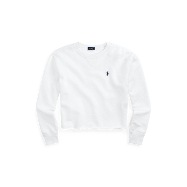 Kurzes Fleece-Sweatshirt