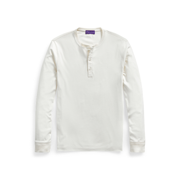 Purple Label Interlock Henley shirt 2