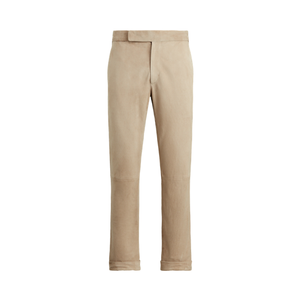 POLO RALPH LAUREN GREGORY SUEDE SUIT TROUSER
