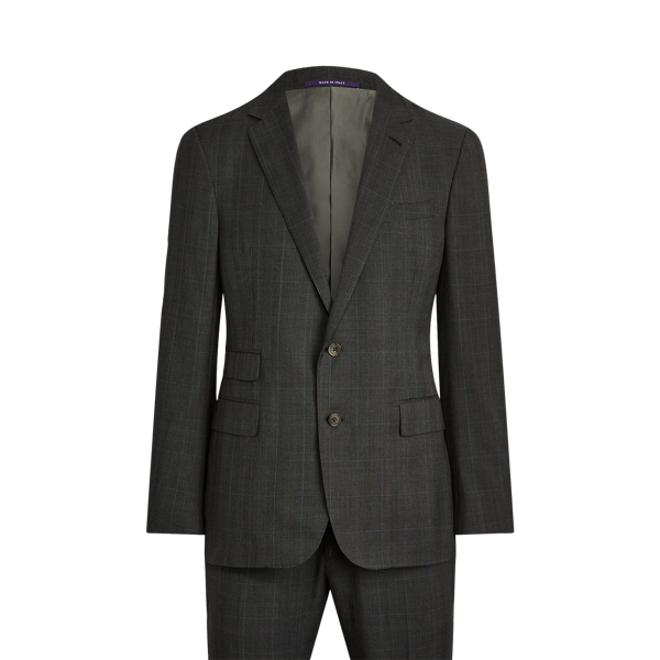 Gregory Glen Plaid Twill Suit for Men | Ralph Lauren® BE