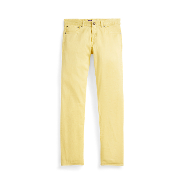 mens yellow jeans