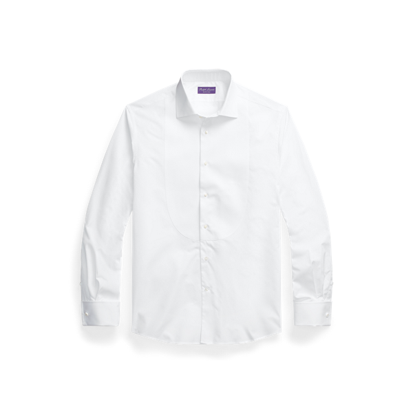 Chemise de smoking en popeline