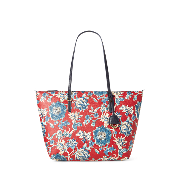 Vegan Leather Keaton Tote voor Women Ralph Lauren® NL