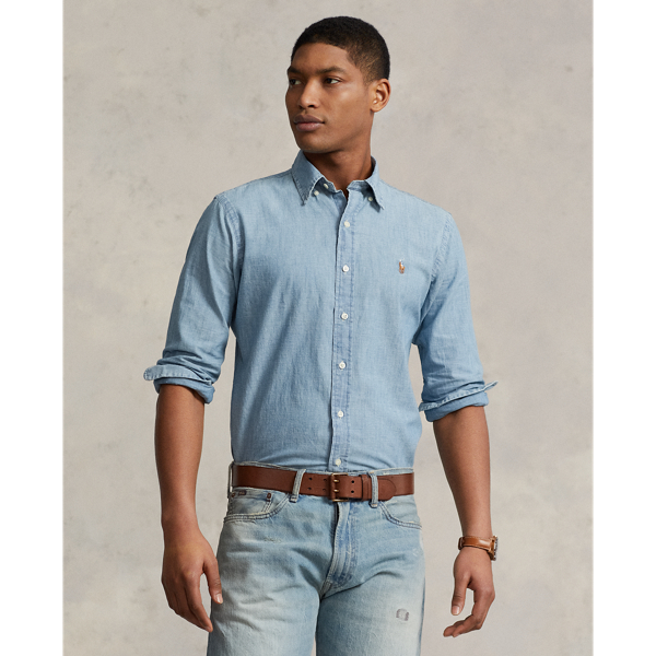 Polo Ralph Lauren Op maat gemaakt chambray overhemd 1
