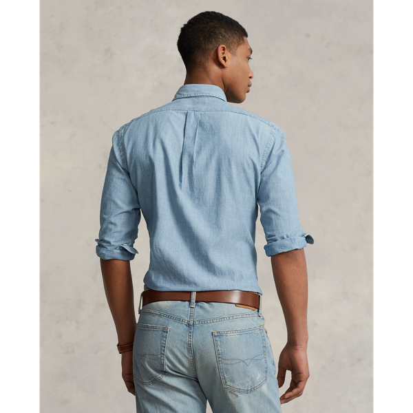 Polo Ralph Lauren Op maat gemaakt chambray overhemd 5