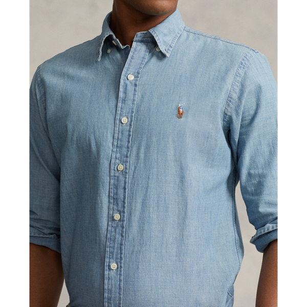 Polo Ralph Lauren Op maat gemaakt chambray overhemd 6