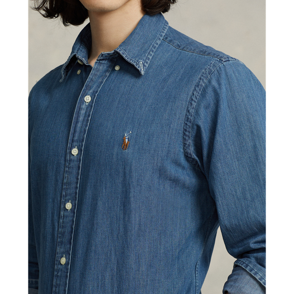 Custom Fit Denim Shirt for Men | Ralph Lauren® CH