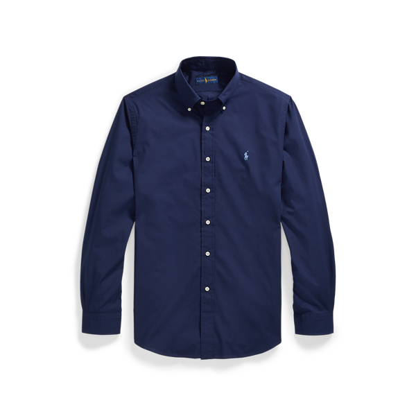 Chemise ajustée en popeline