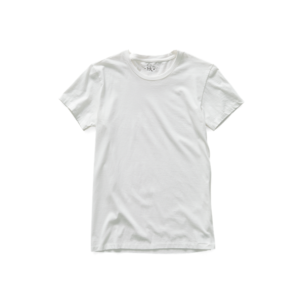 T-shirt col rond en jersey de coton