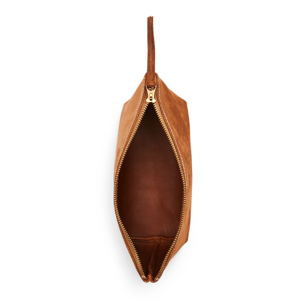 RRL Etui van ruwe suède 4