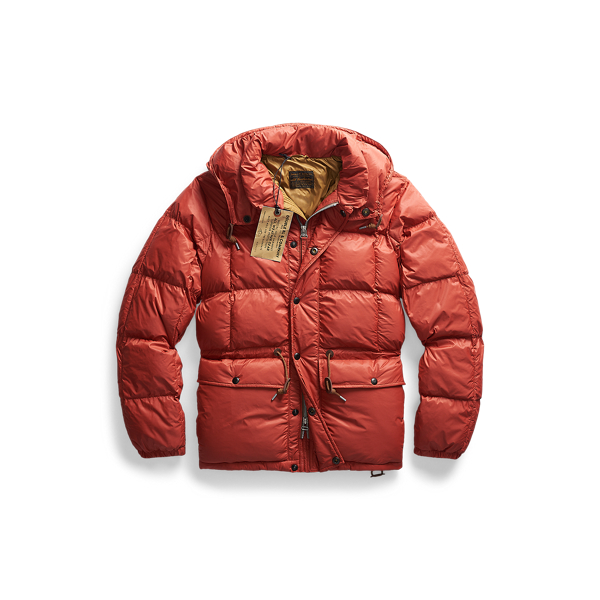 ralph lauren quilted hooded parka jacket