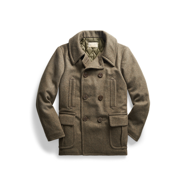 rrl pea coat