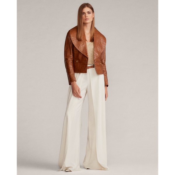 POLO RALPH LAUREN BREANNA LEATHER JACKET