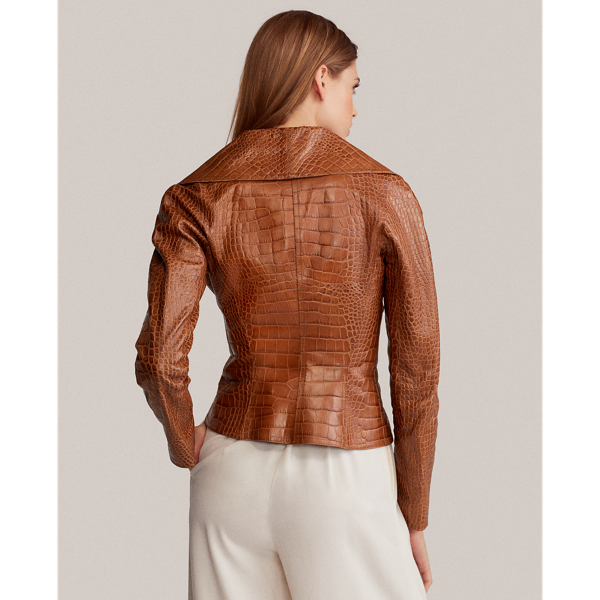 POLO RALPH LAUREN BREANNA LEATHER JACKET