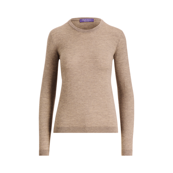 Pull col rond en cachemire