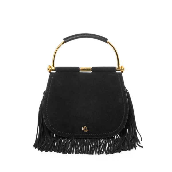 Mini sacoche Mason à bordure frangée