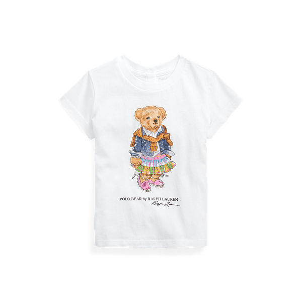 Madras Bear Cotton Tee