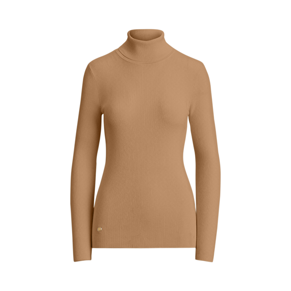 Ribbed Turtleneck Sweater