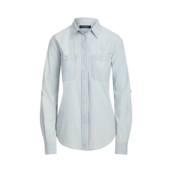 Chemise en chambray de coton