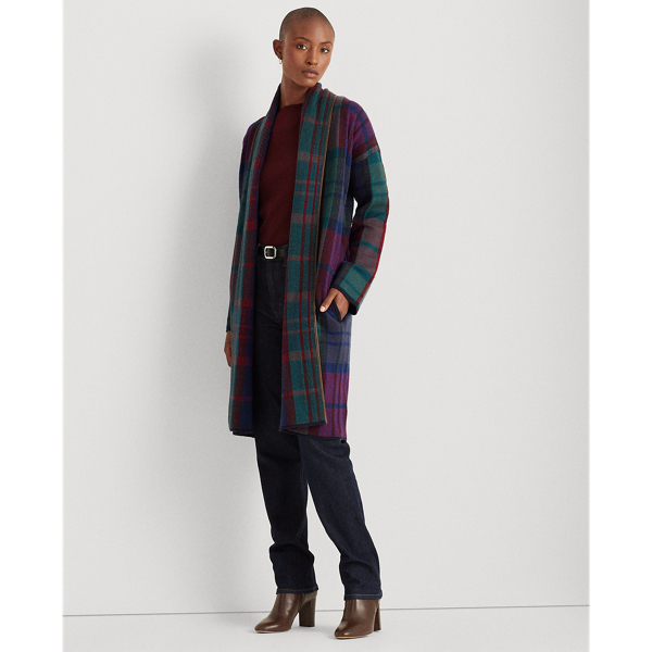 ralph lauren plaid sweater