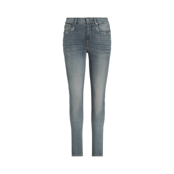 Jean skinny 7/8 taille haute