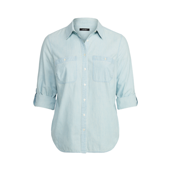 Chemise en chambray de coton