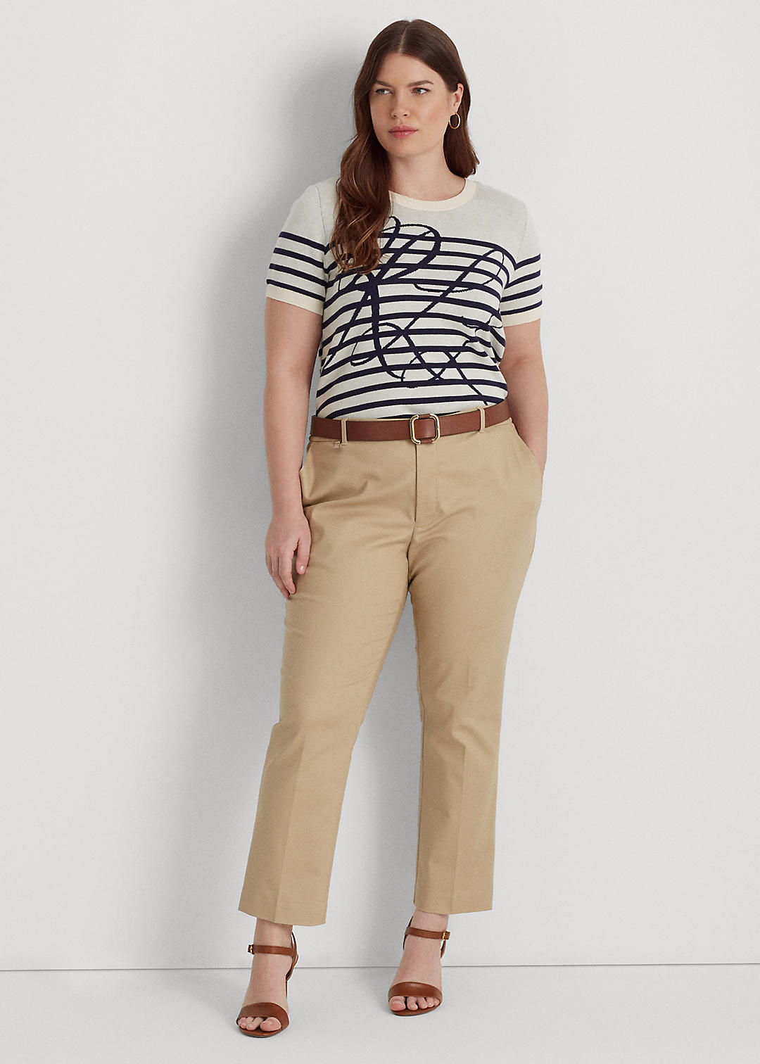 Double Faced Stretch Cotton Pant
