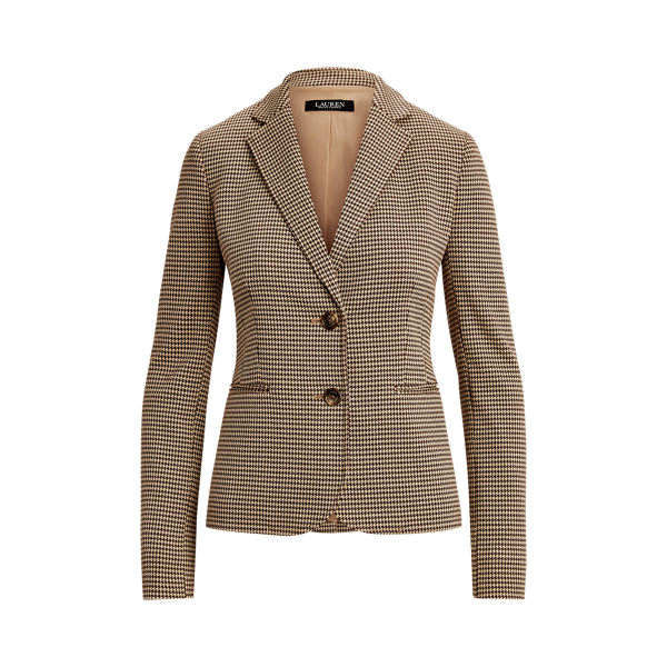 Blazer en jacquard maille double