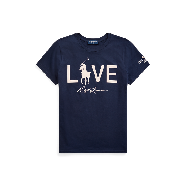 T-shirt Pink Pony Love en anglais