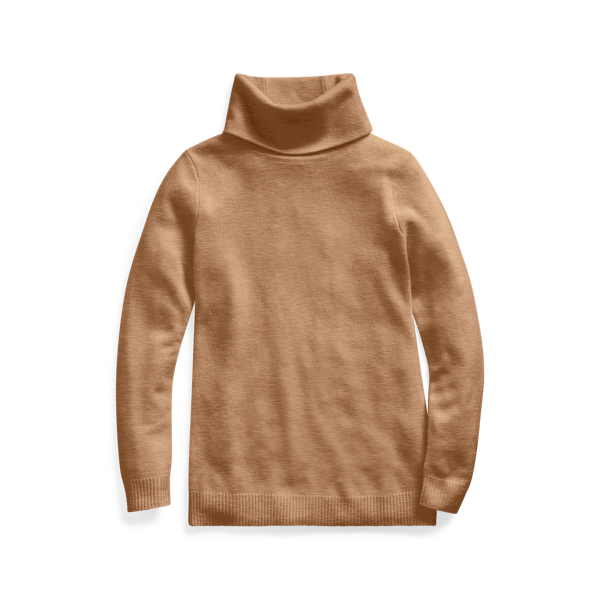 Pull à col roulé en cachemire