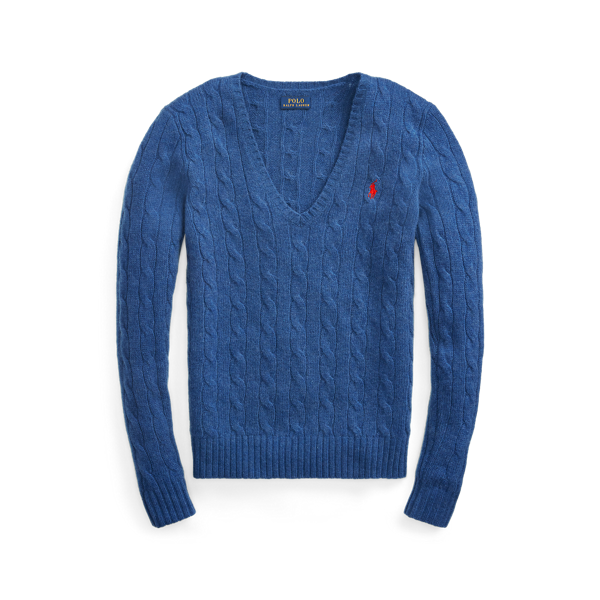 Pull en laine et cachemire torsadé